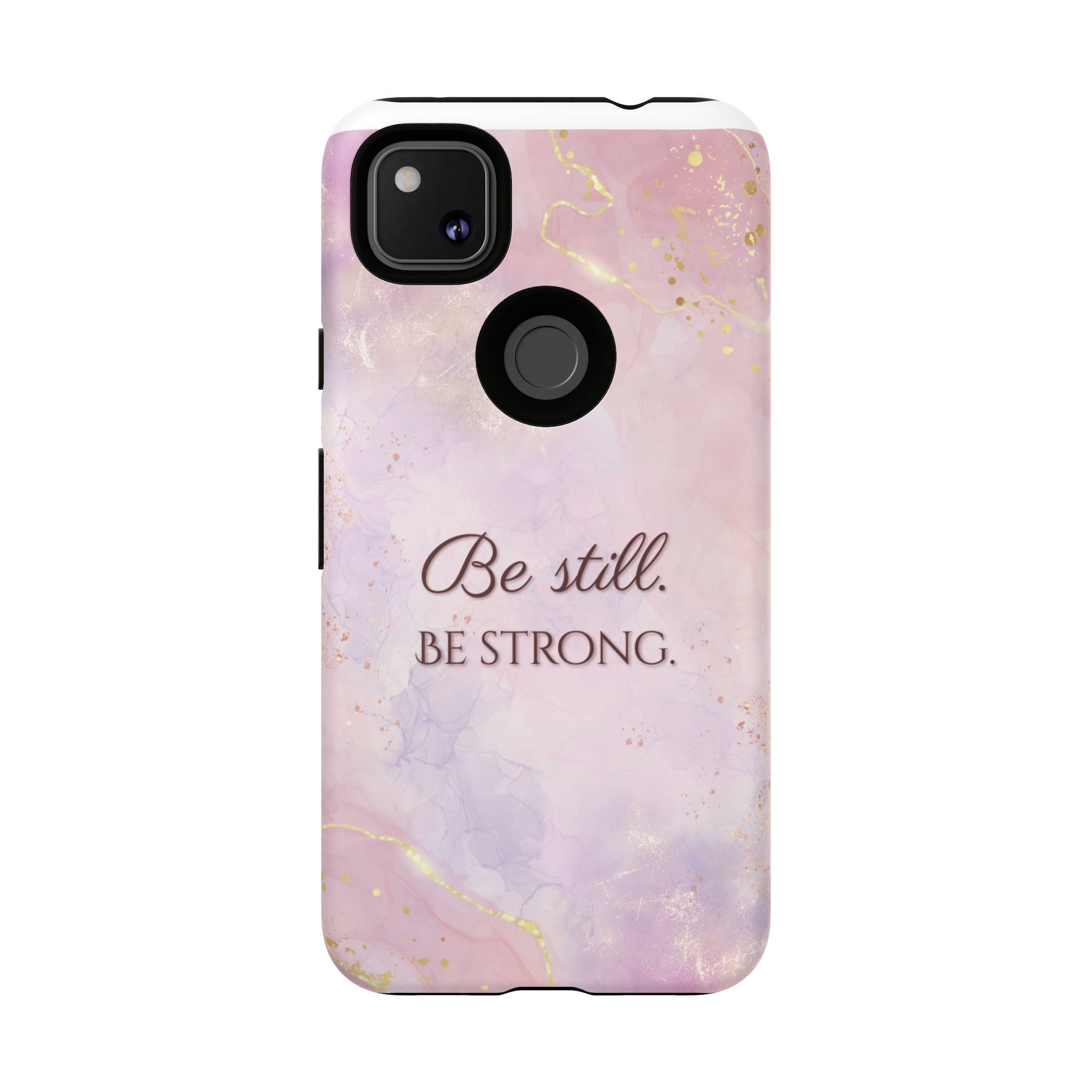 Be Still, Be Strong Marble Phone Case