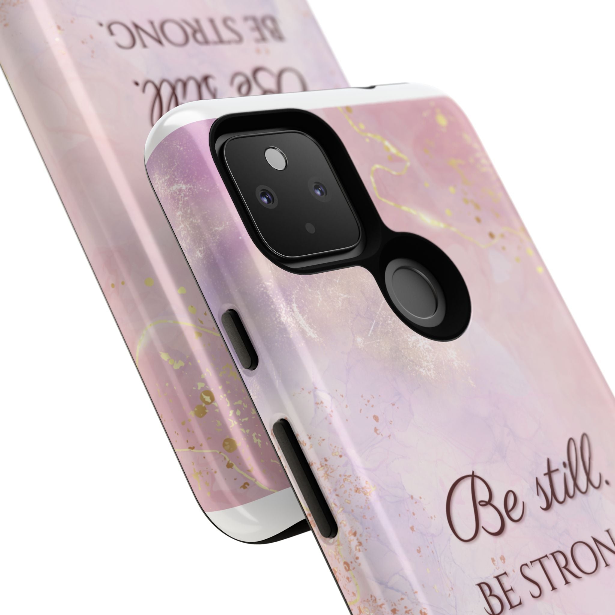 Be Still, Be Strong Marble Phone Case