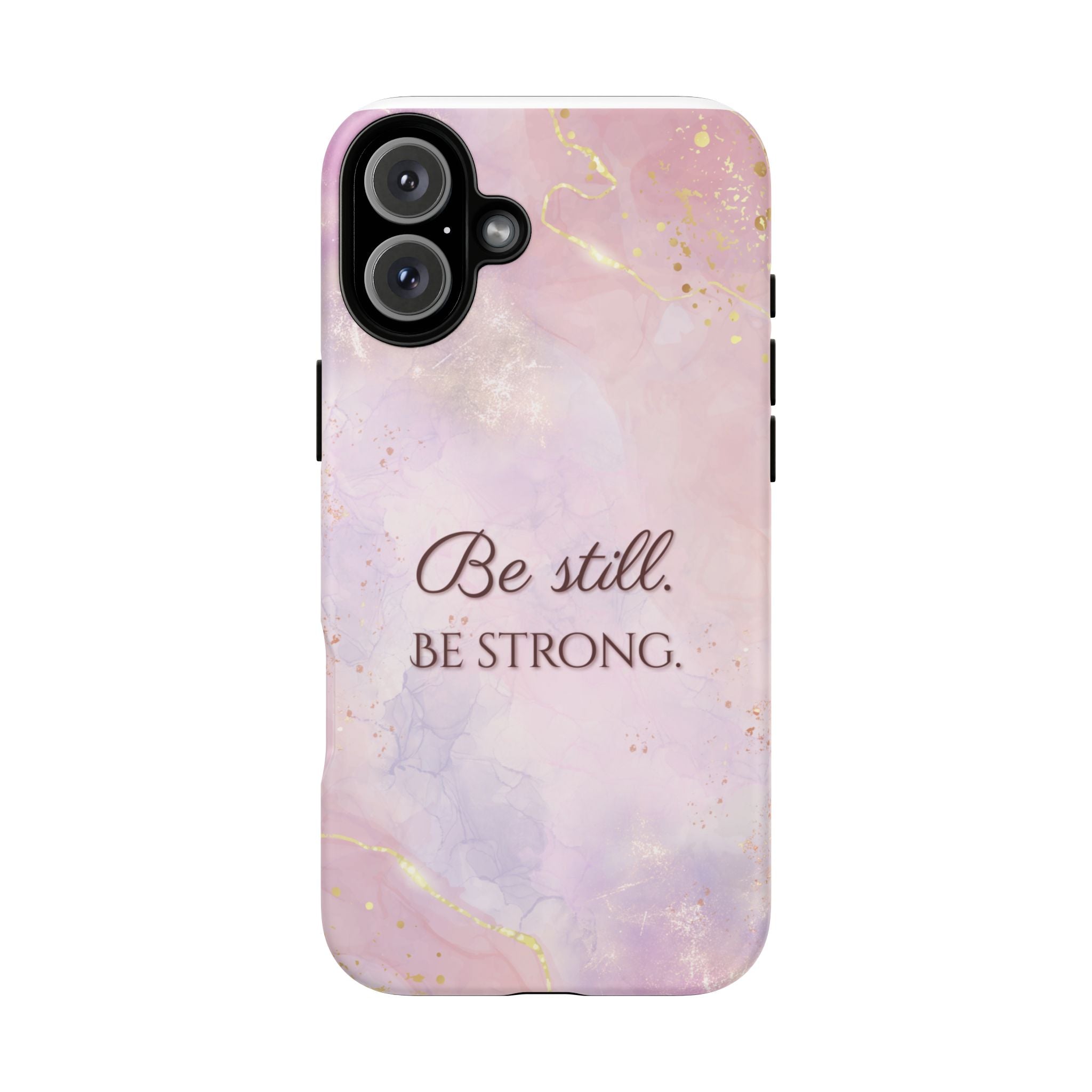 Be Still, Be Strong Marble Phone Case