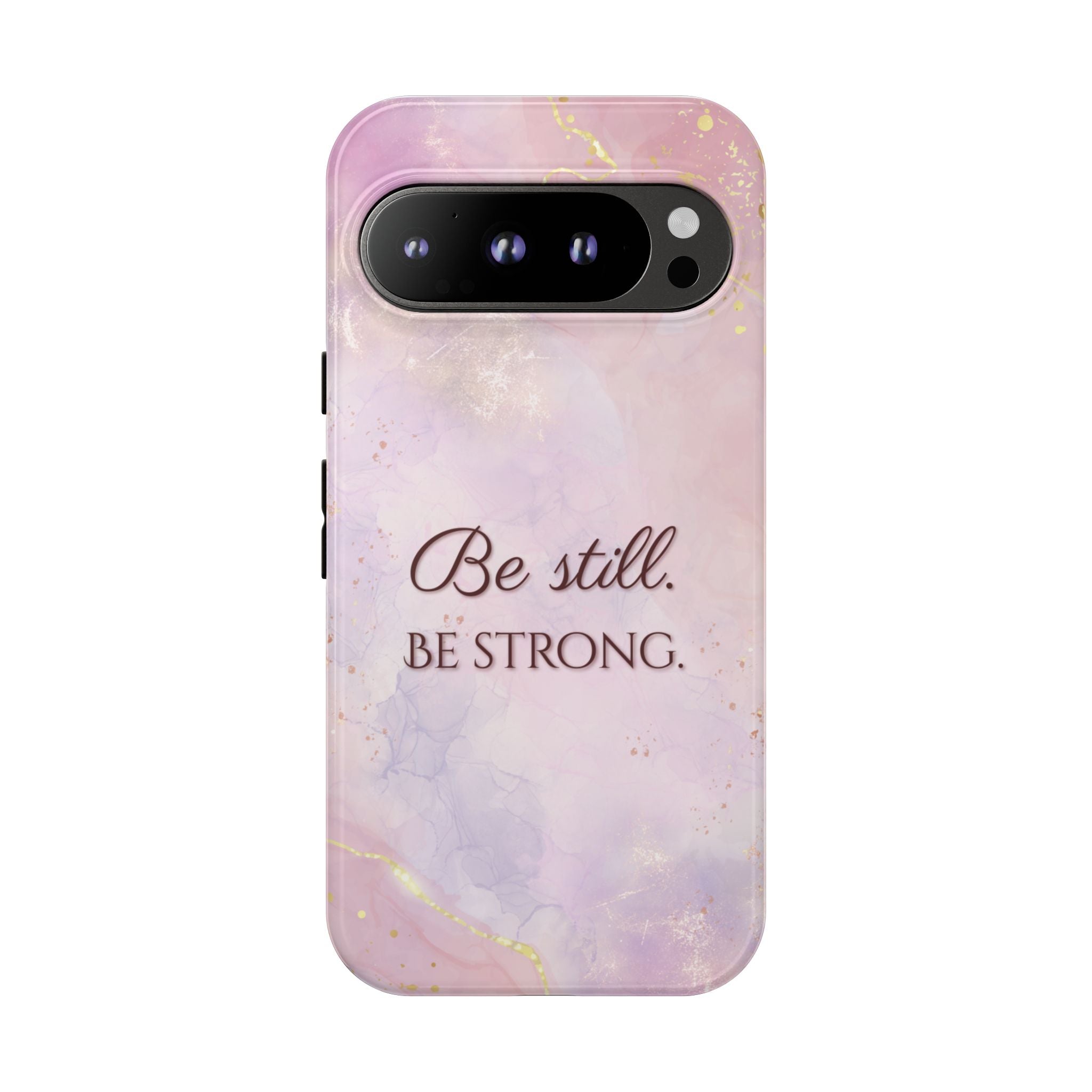 Be Still, Be Strong Marble Phone Case