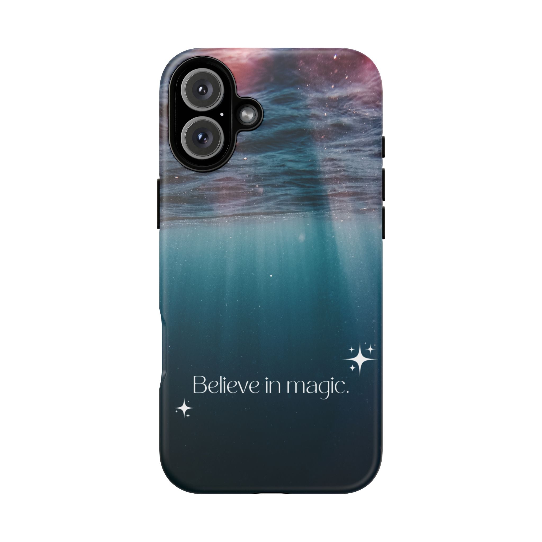 Believe in Magic Phone Case — Galaxy Ocean Phone Case