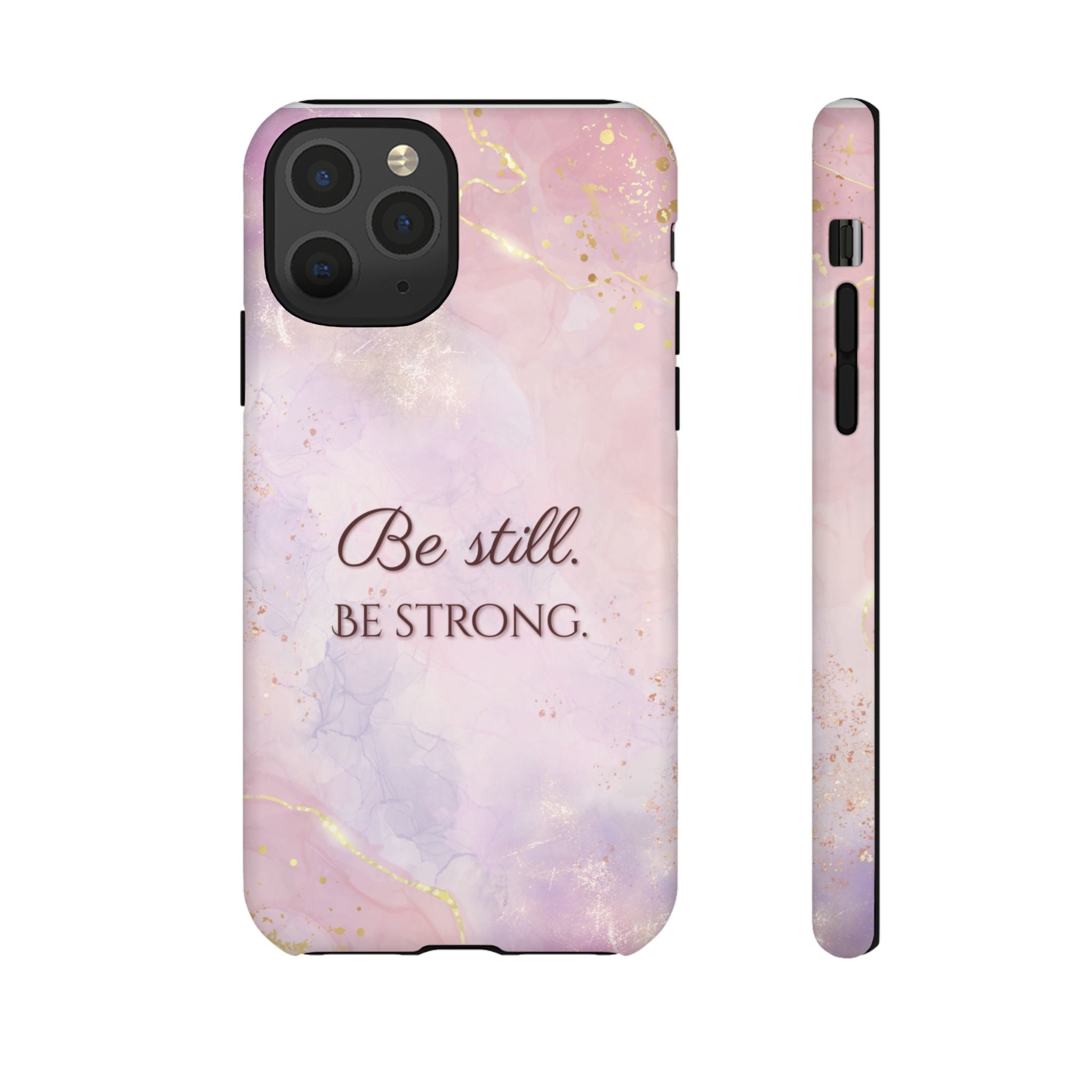 Be Still, Be Strong Marble Phone Case