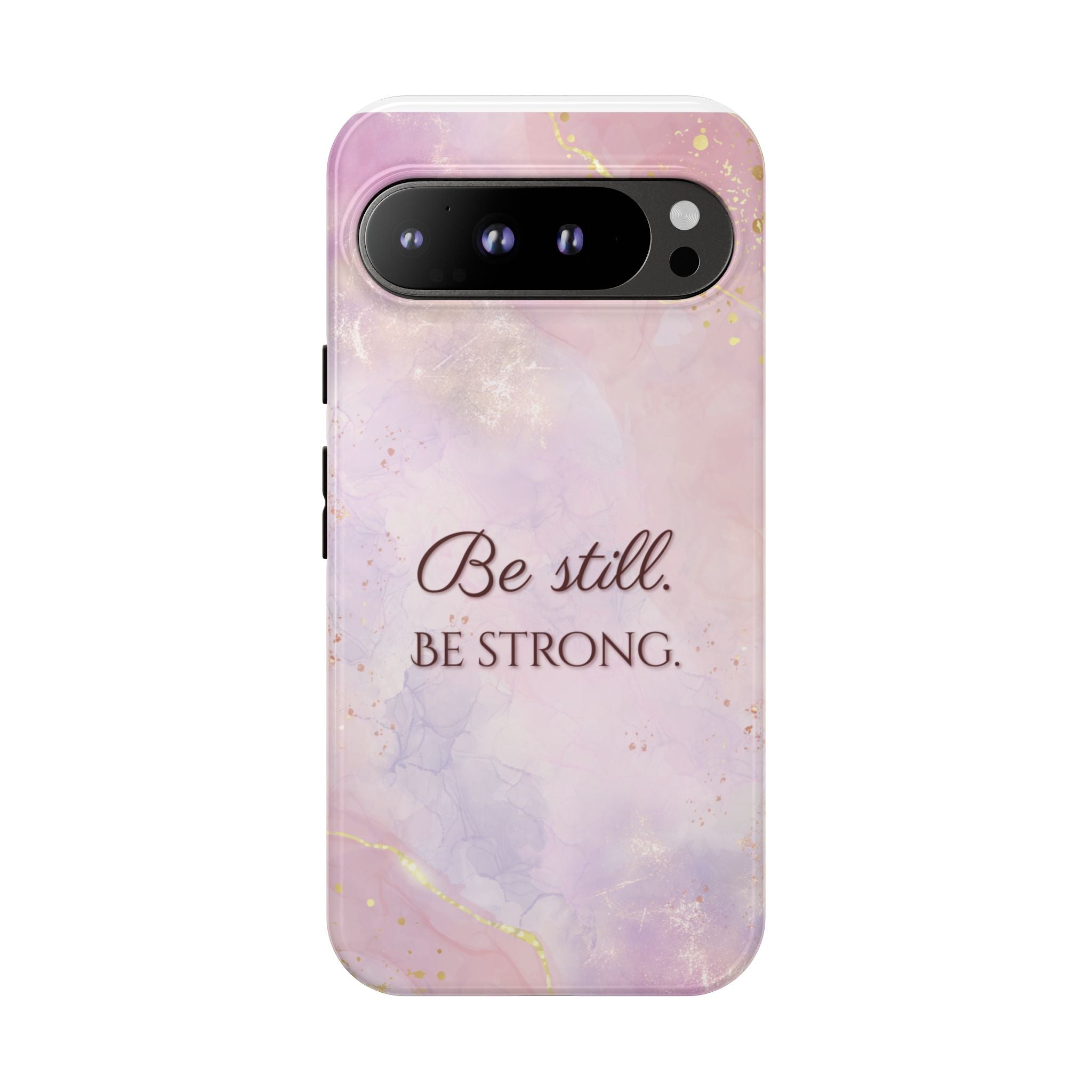 Be Still, Be Strong Marble Phone Case