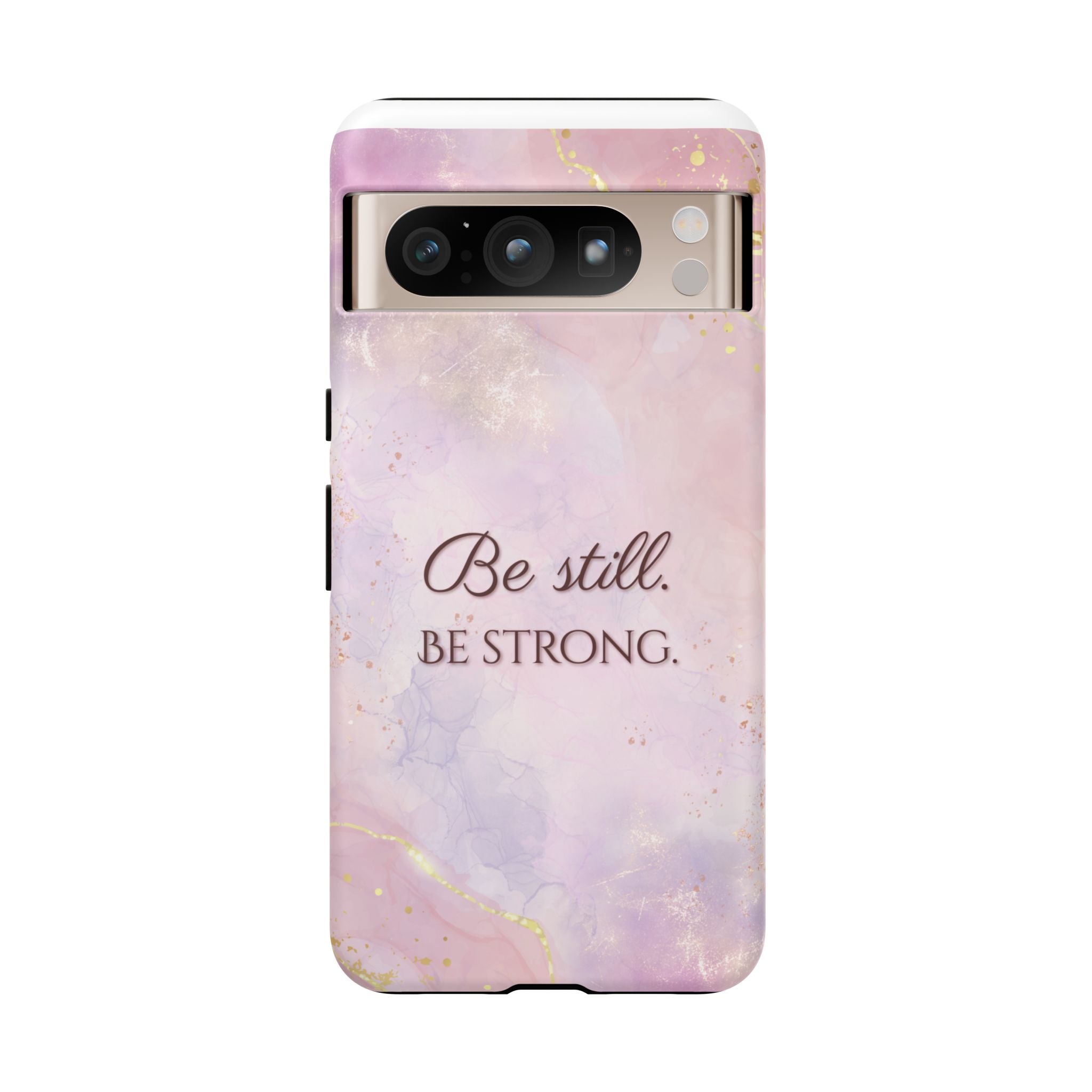 Be Still, Be Strong Marble Phone Case