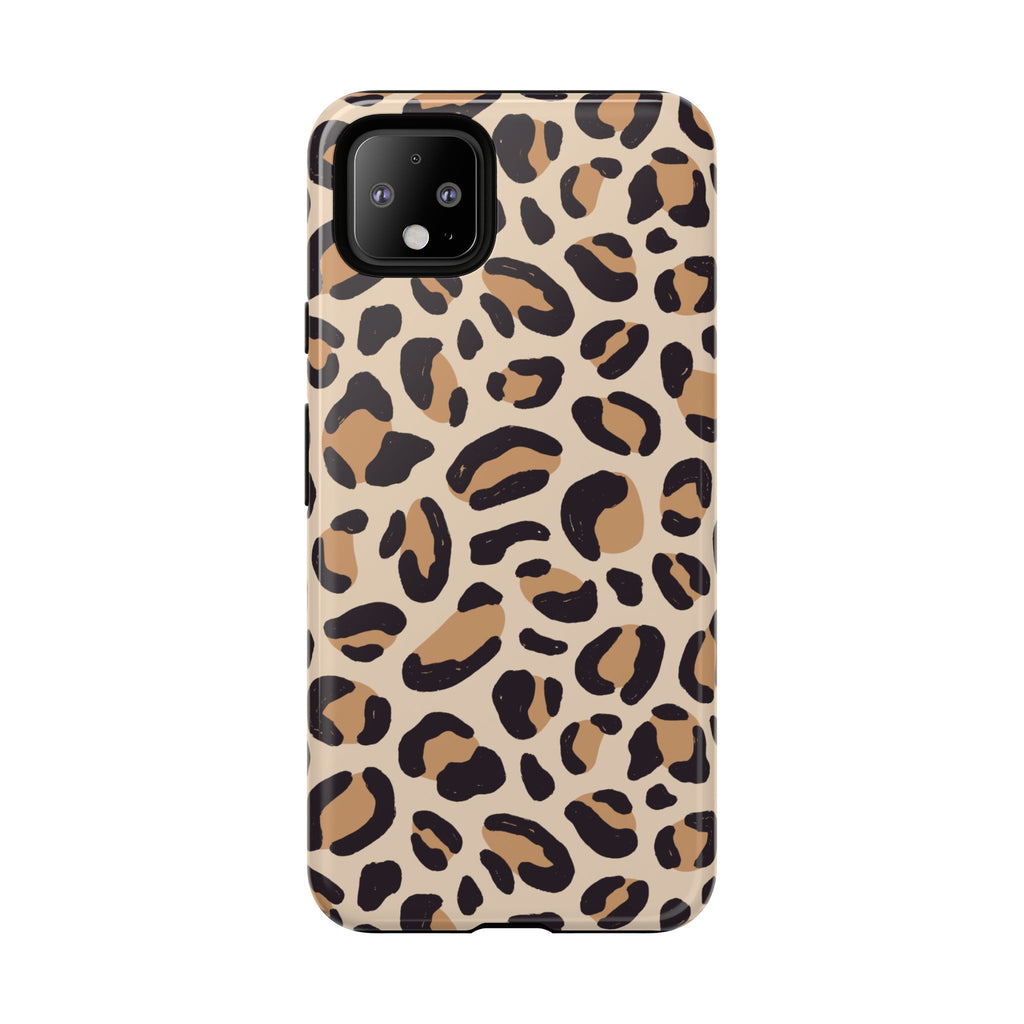 Leopard Print Tough Phone Case — Stylish Protective Phone Cover