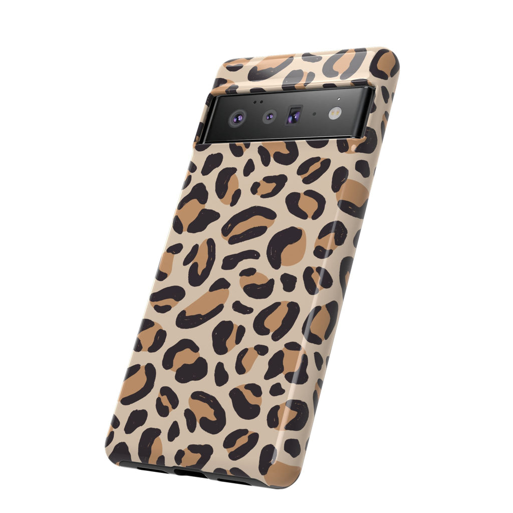 Leopard Print Tough Phone Case — Stylish Protective Phone Cover