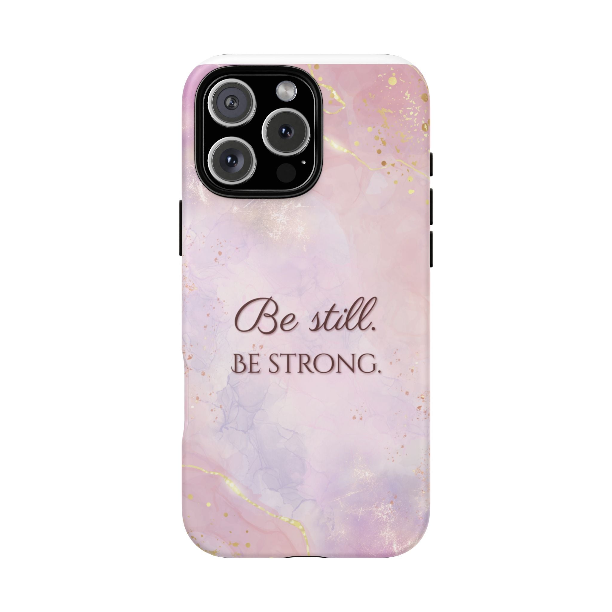Be Still, Be Strong Marble Phone Case