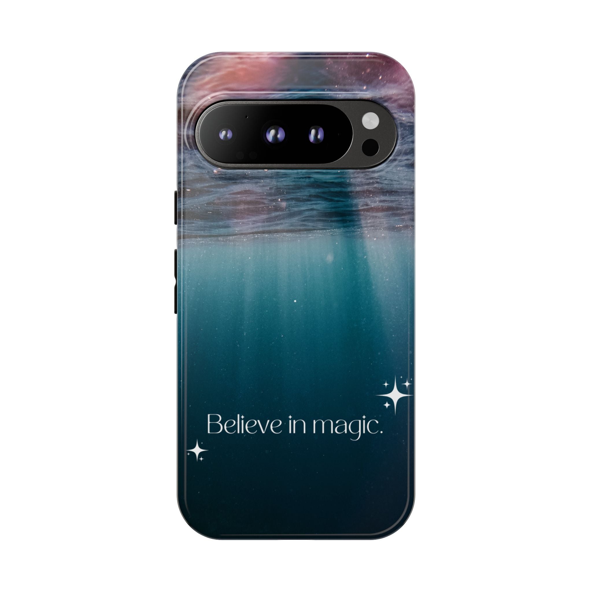Believe in Magic Phone Case — Galaxy Ocean Phone Case