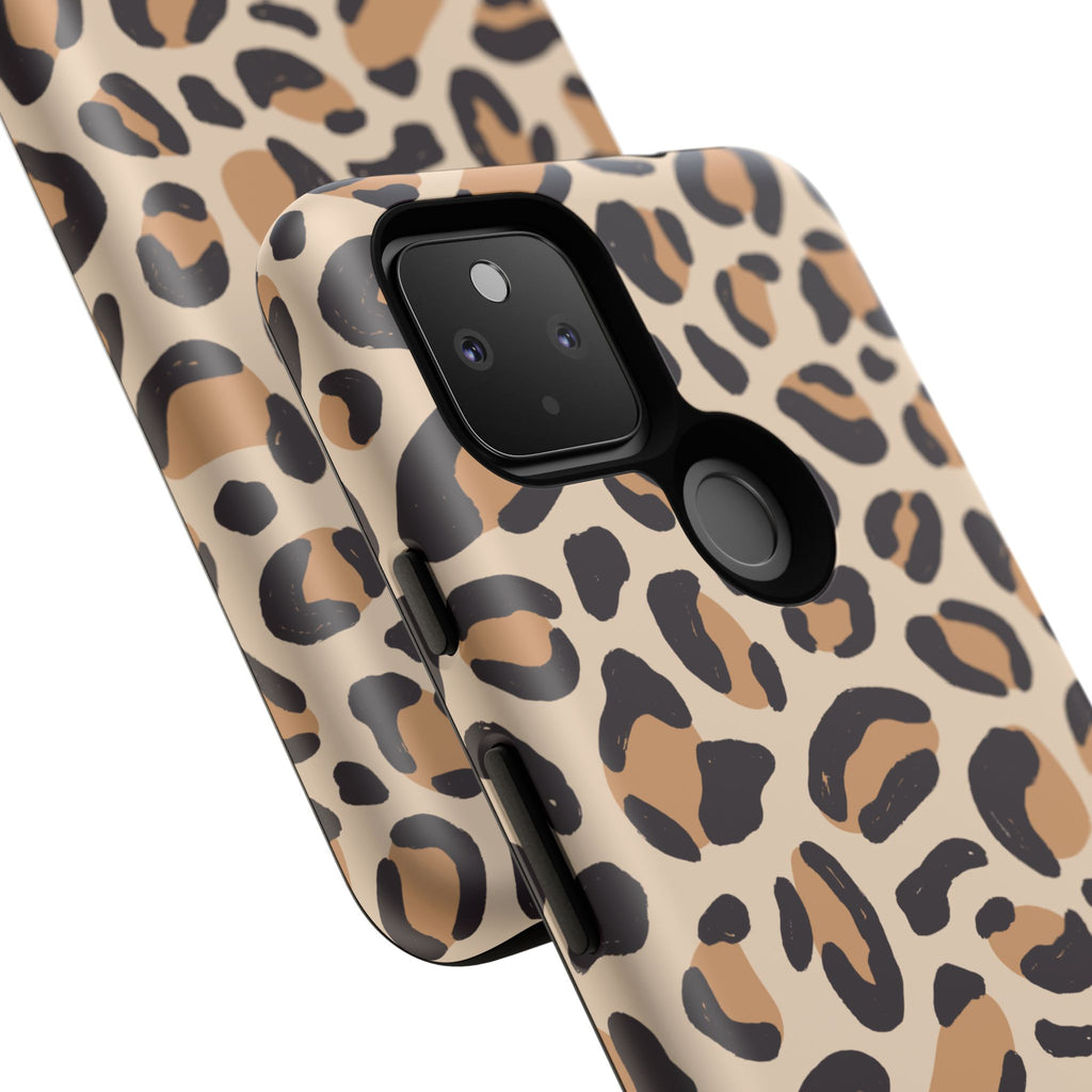 Leopard Print Tough Phone Case — Stylish Protective Phone Cover