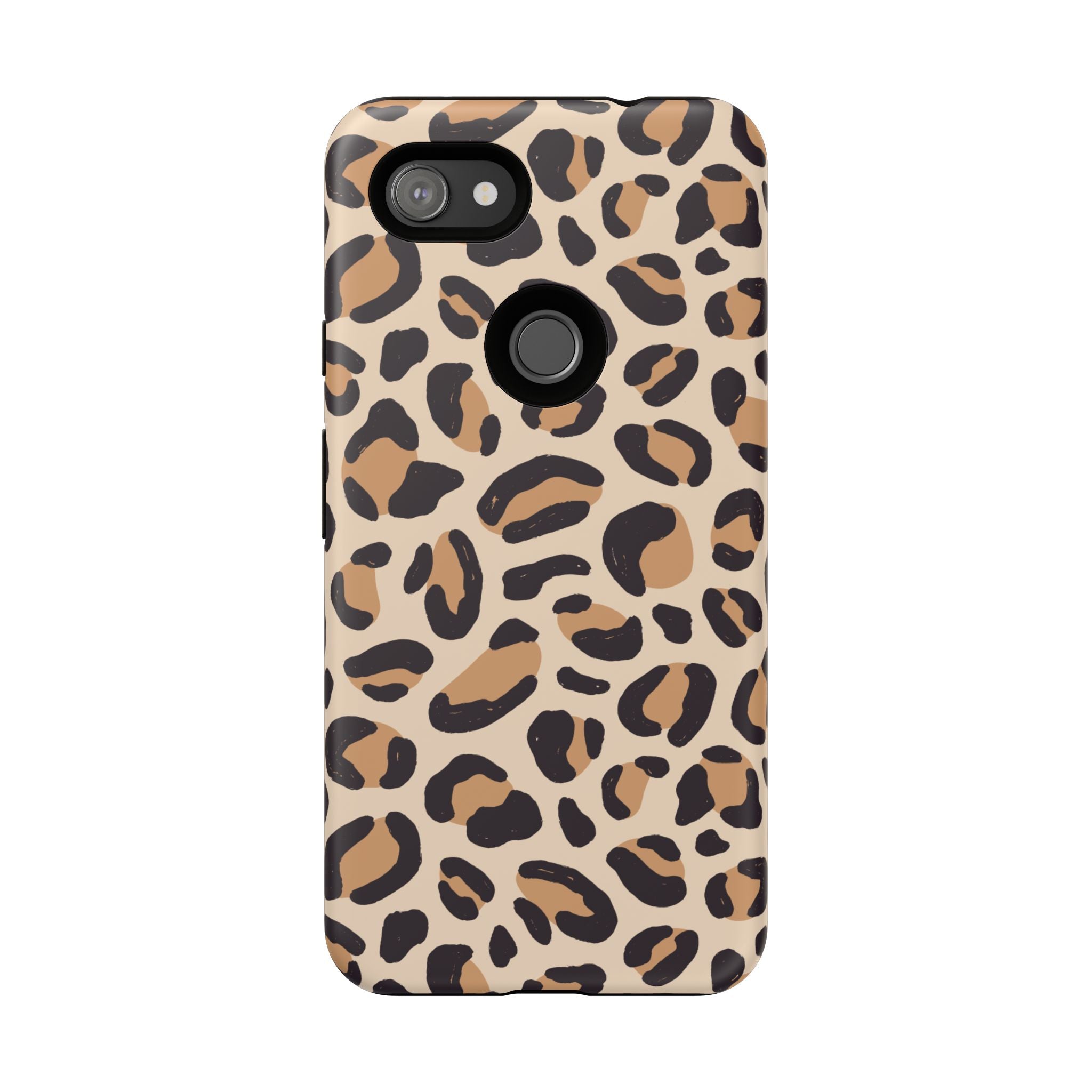 Leopard Print Tough Phone Case — Stylish Protective Phone Cover