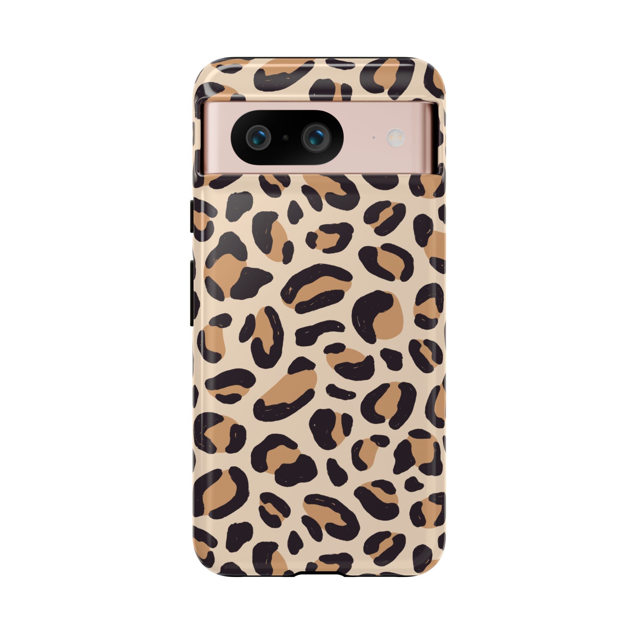 Leopard Print Tough Phone Case — Stylish Protective Phone Cover