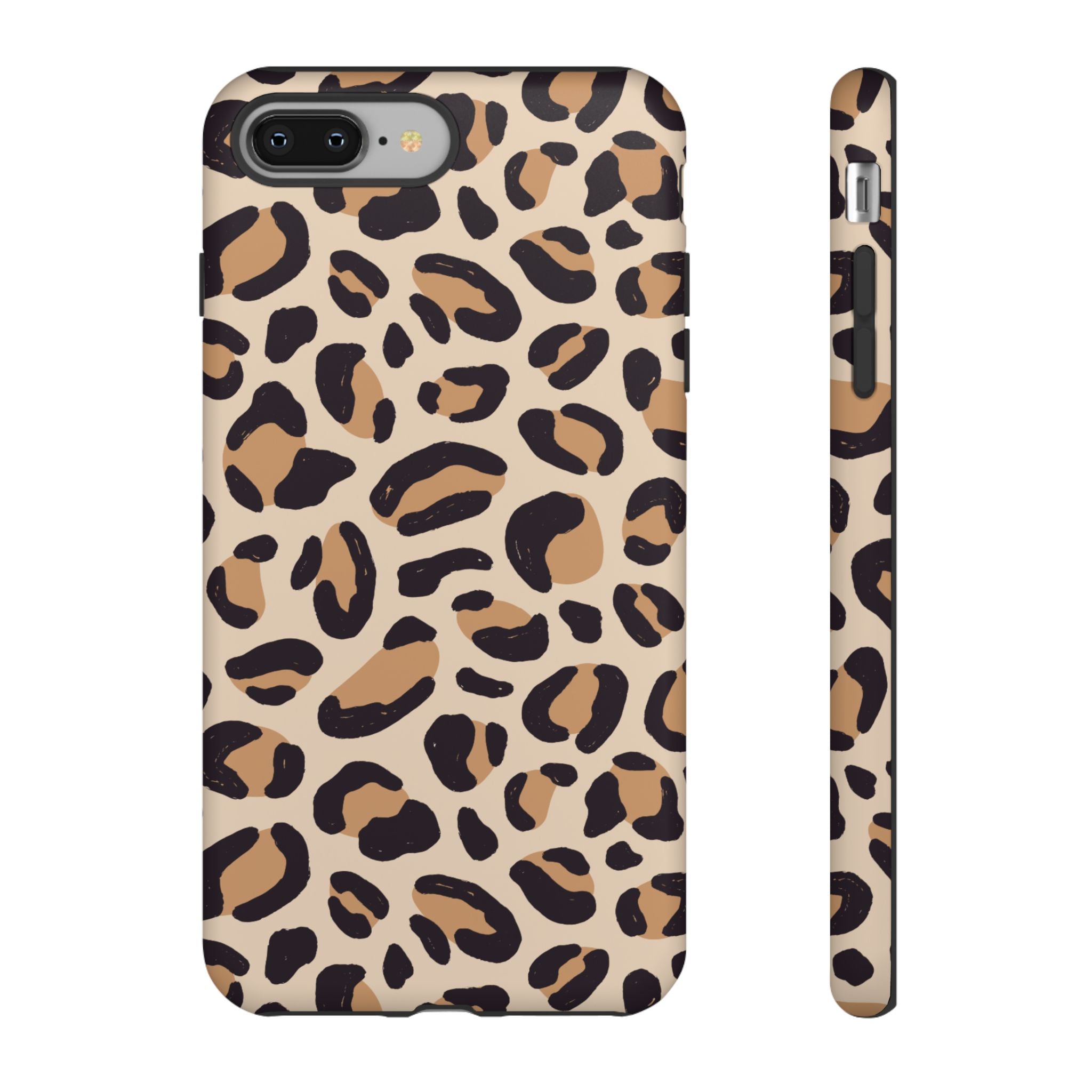 Leopard Print Tough Phone Case — Stylish Protective Phone Cover