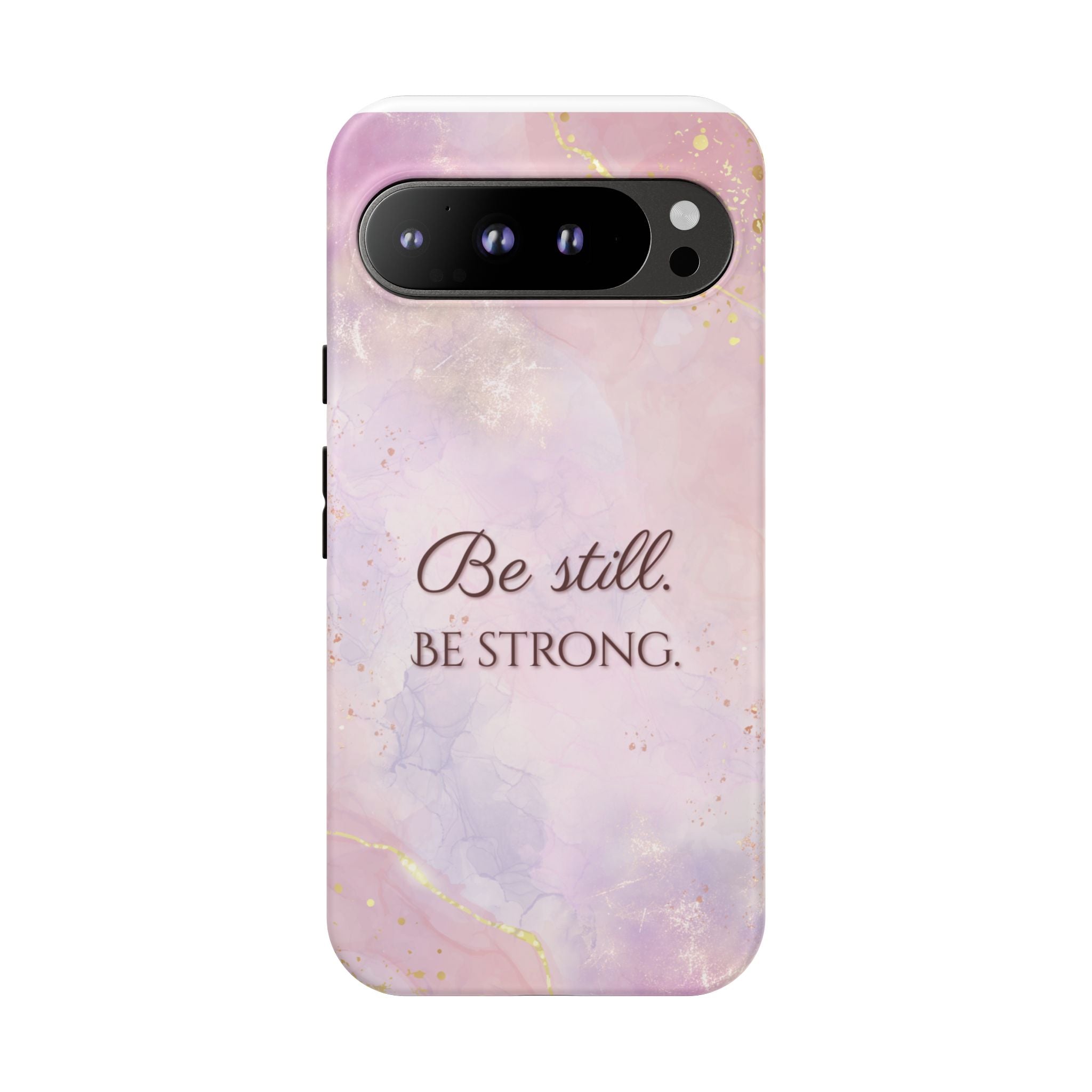 Be Still, Be Strong Marble Phone Case