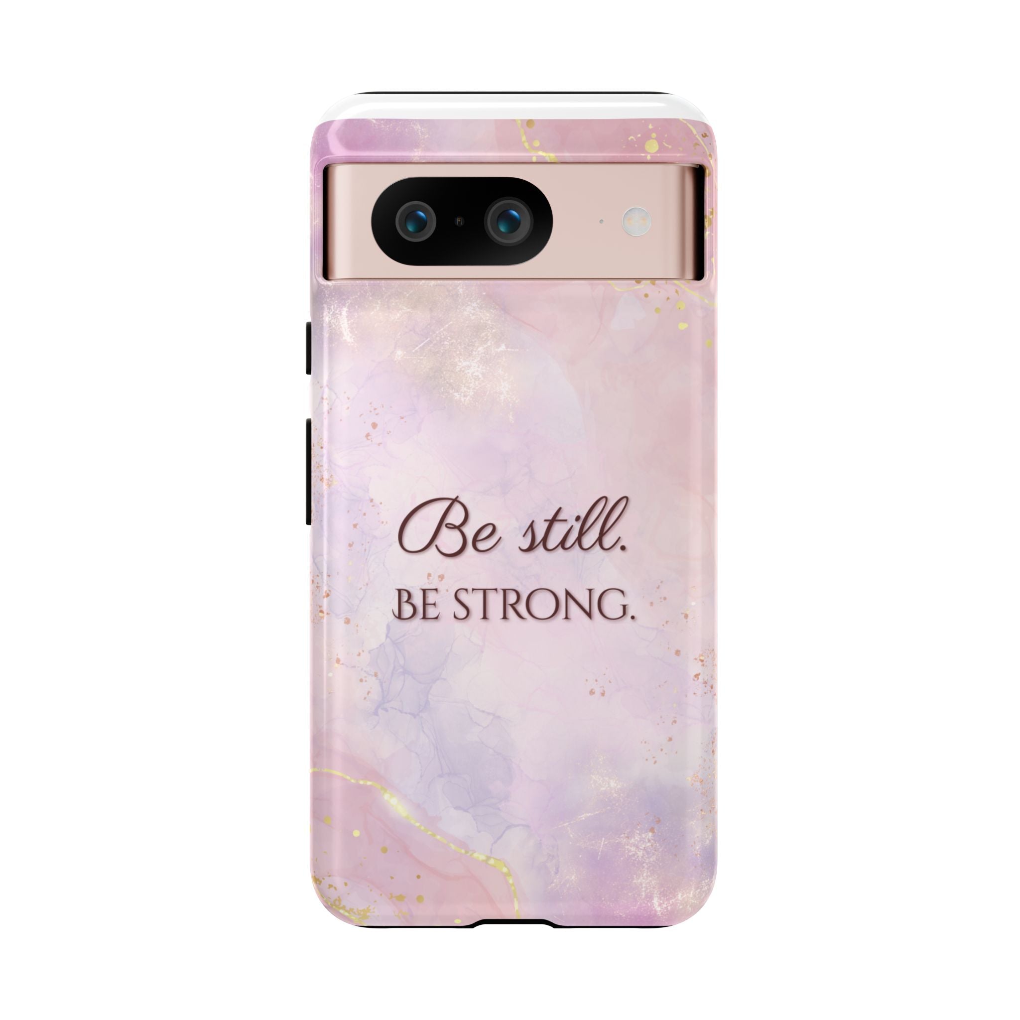 Be Still, Be Strong Marble Phone Case