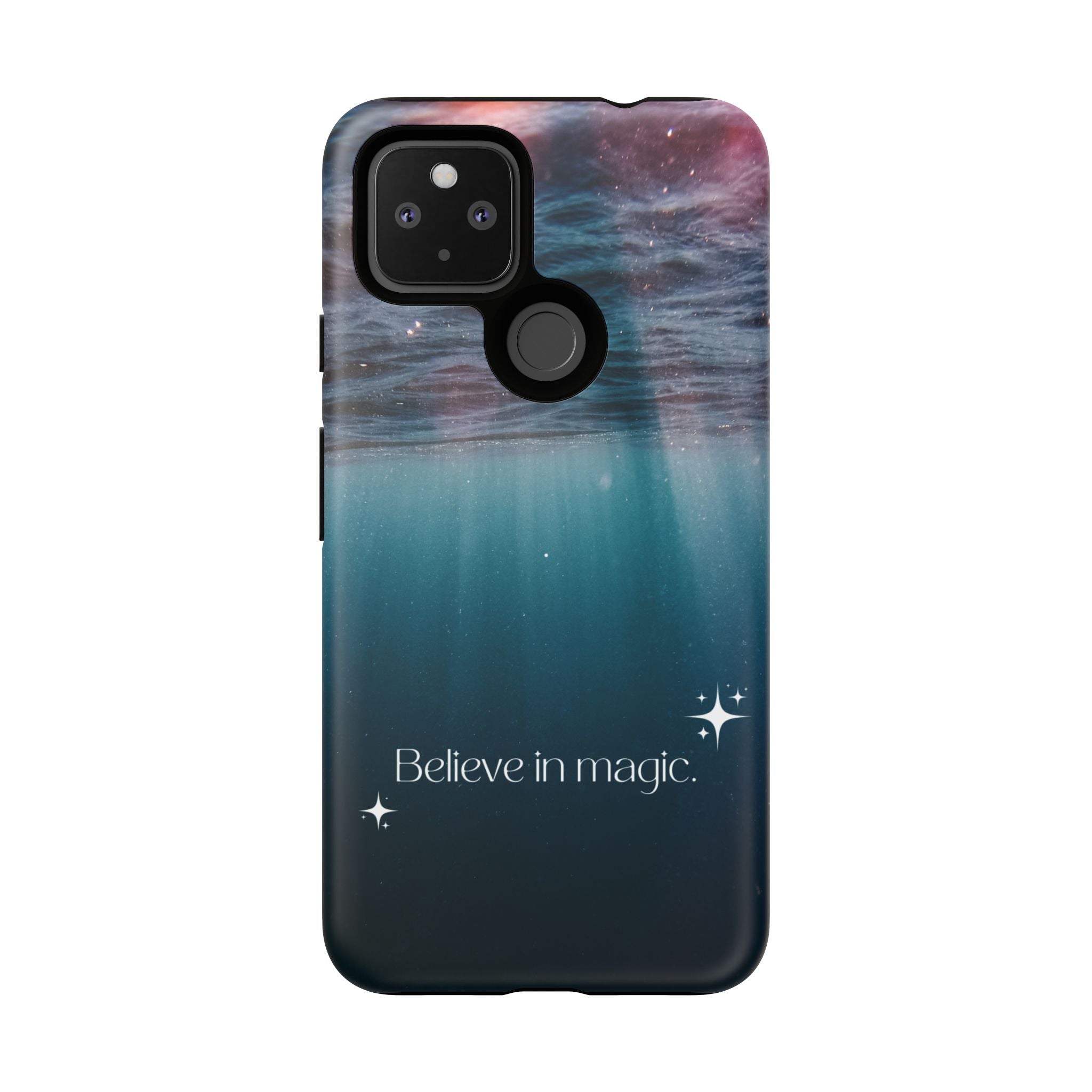 Believe in Magic Phone Case — Galaxy Ocean Phone Case
