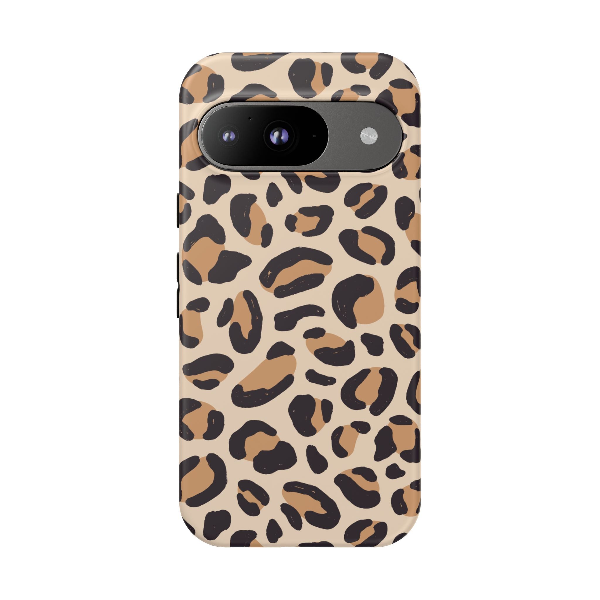Leopard Print Tough Phone Case — Stylish Protective Phone Cover