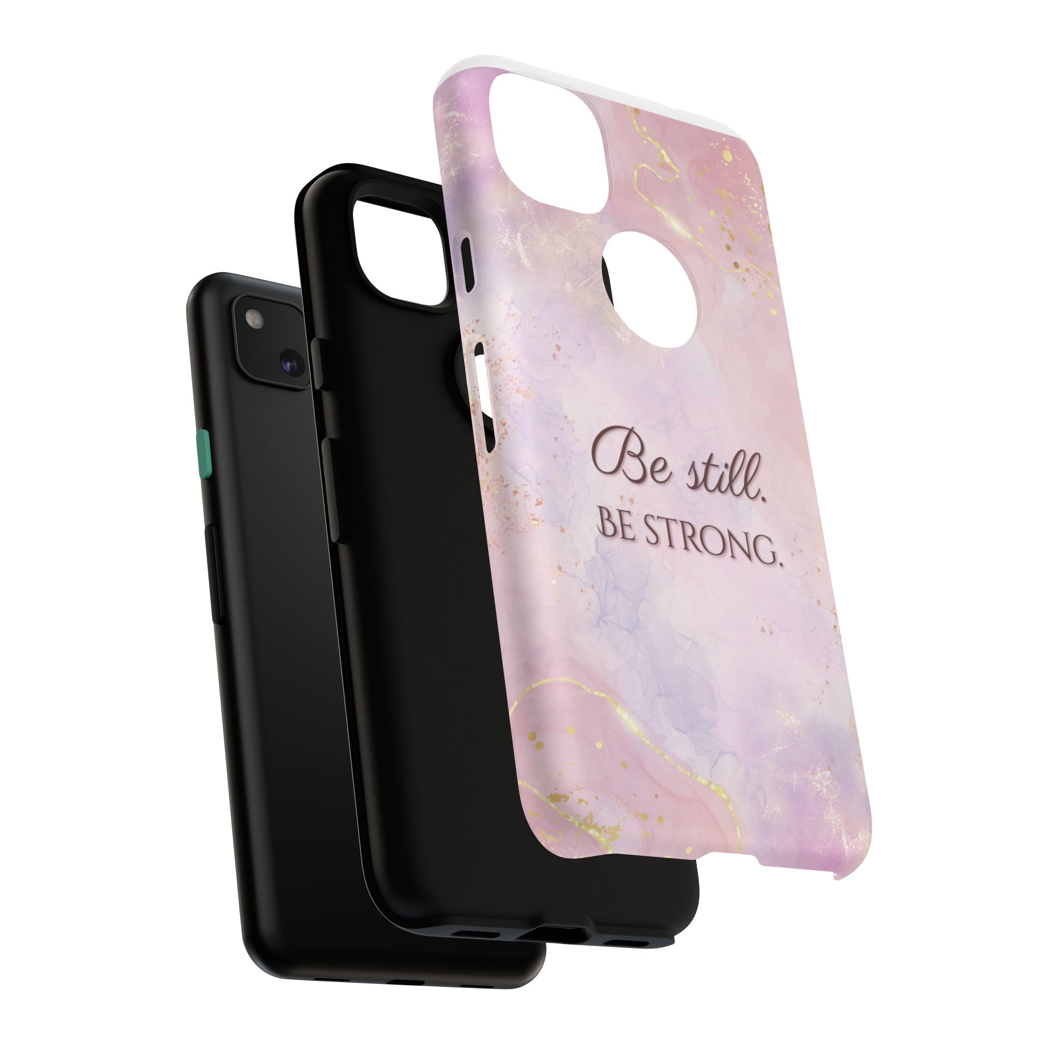 Be Still, Be Strong Marble Phone Case
