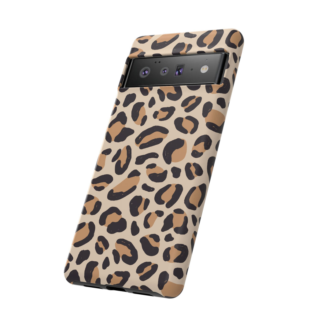 Leopard Print Tough Phone Case — Stylish Protective Phone Cover