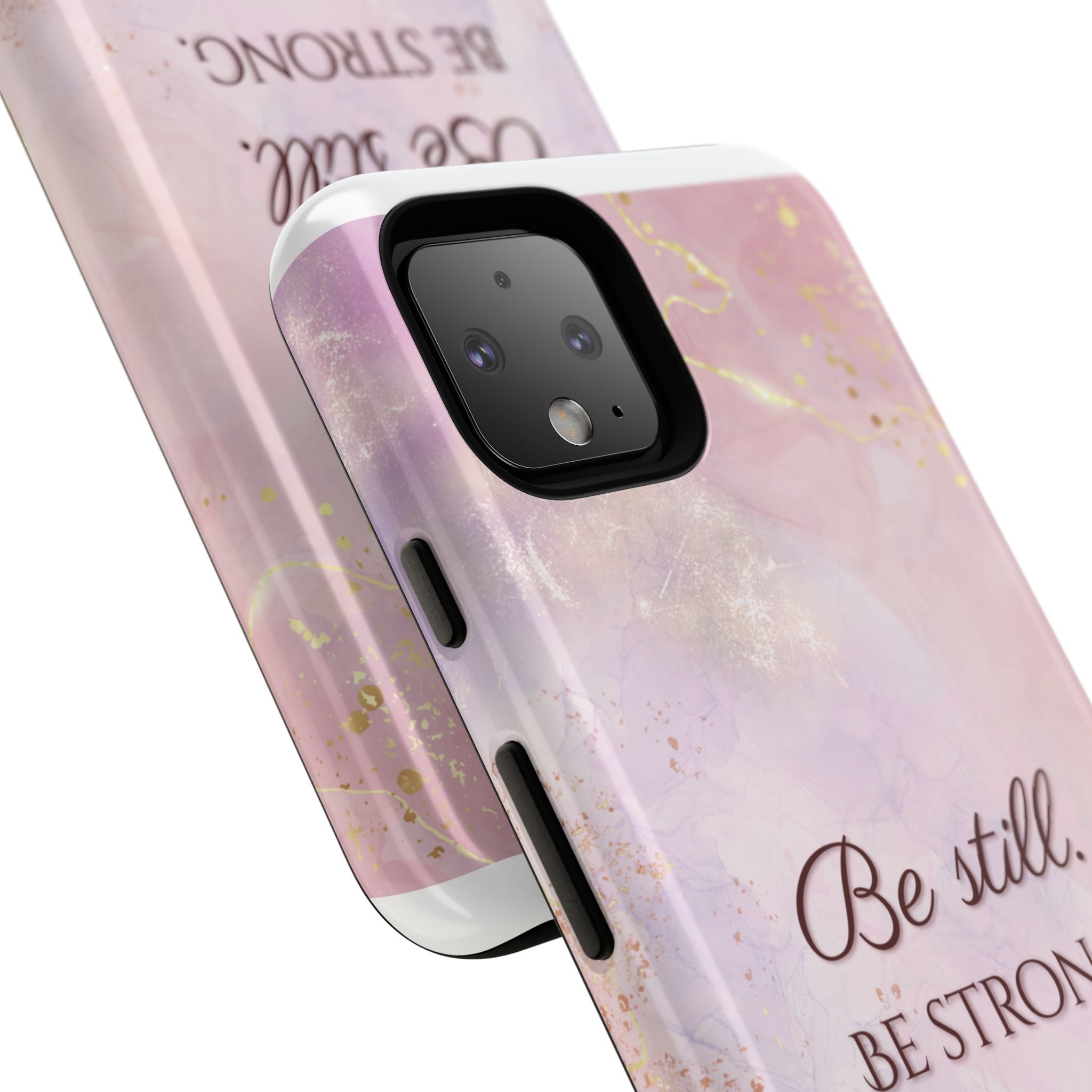 Be Still, Be Strong Marble Phone Case