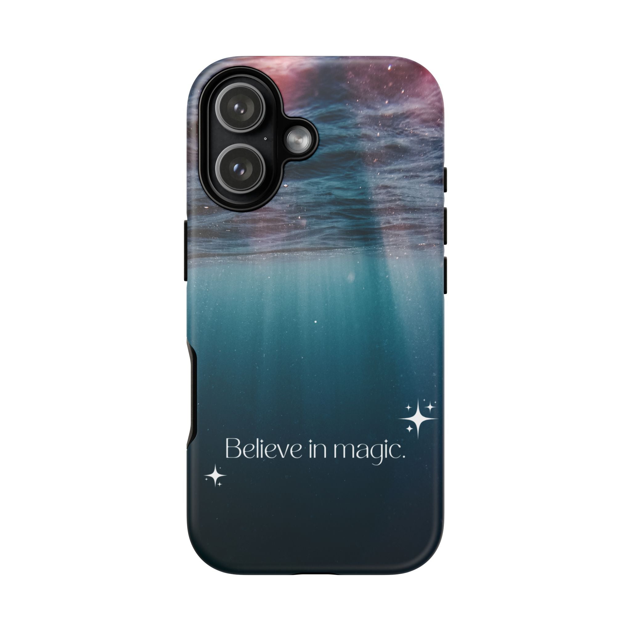 Believe in Magic Phone Case — Galaxy Ocean Phone Case