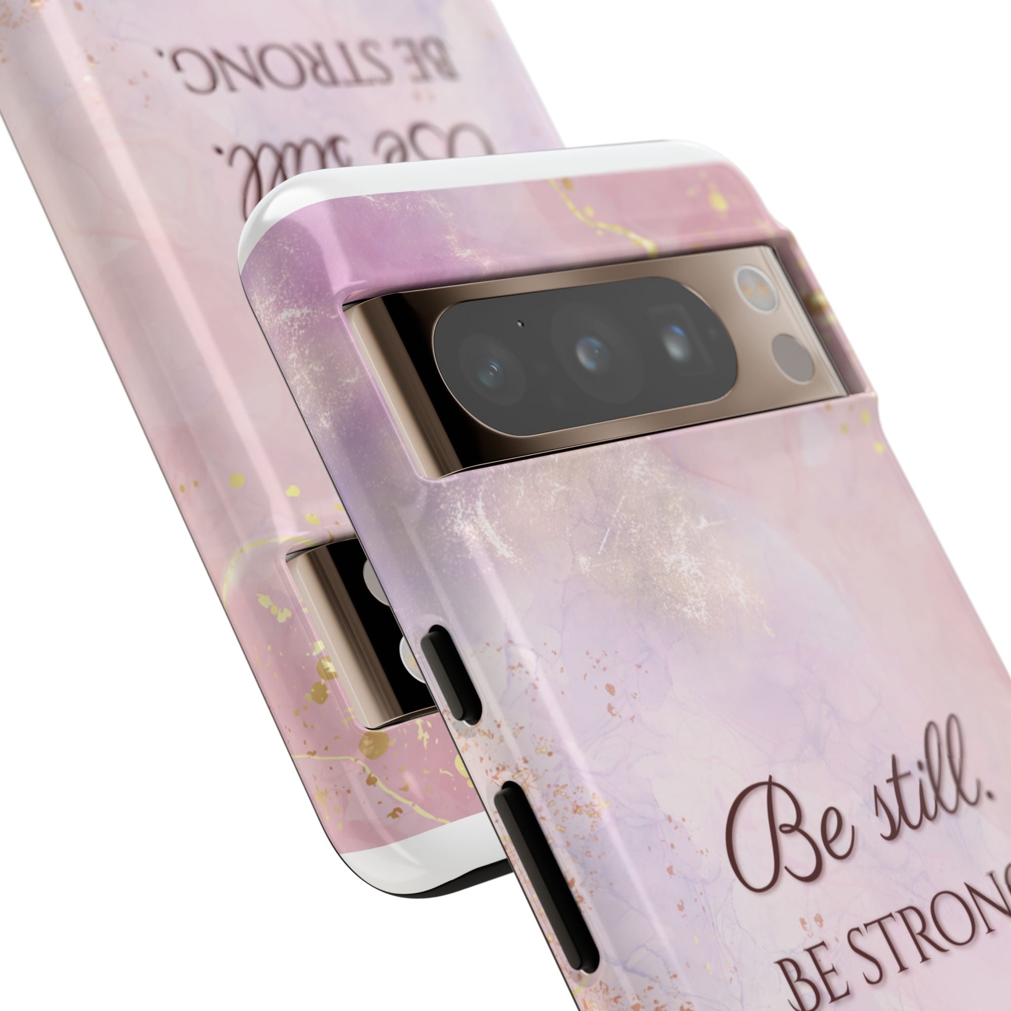 Be Still, Be Strong Marble Phone Case