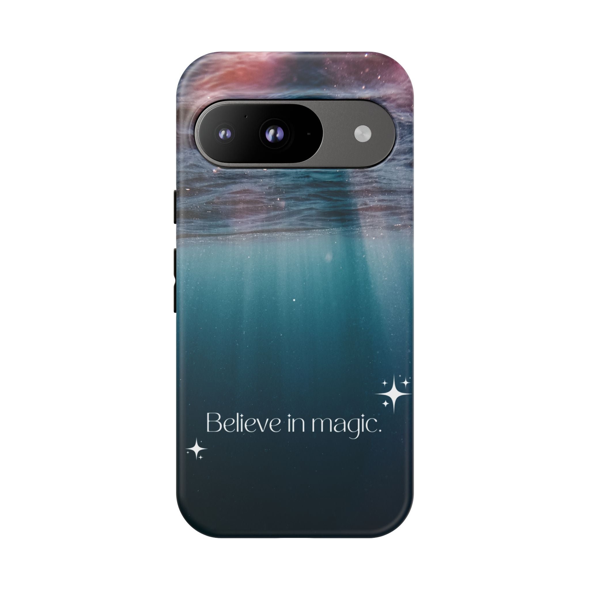 Believe in Magic Phone Case — Galaxy Ocean Phone Case