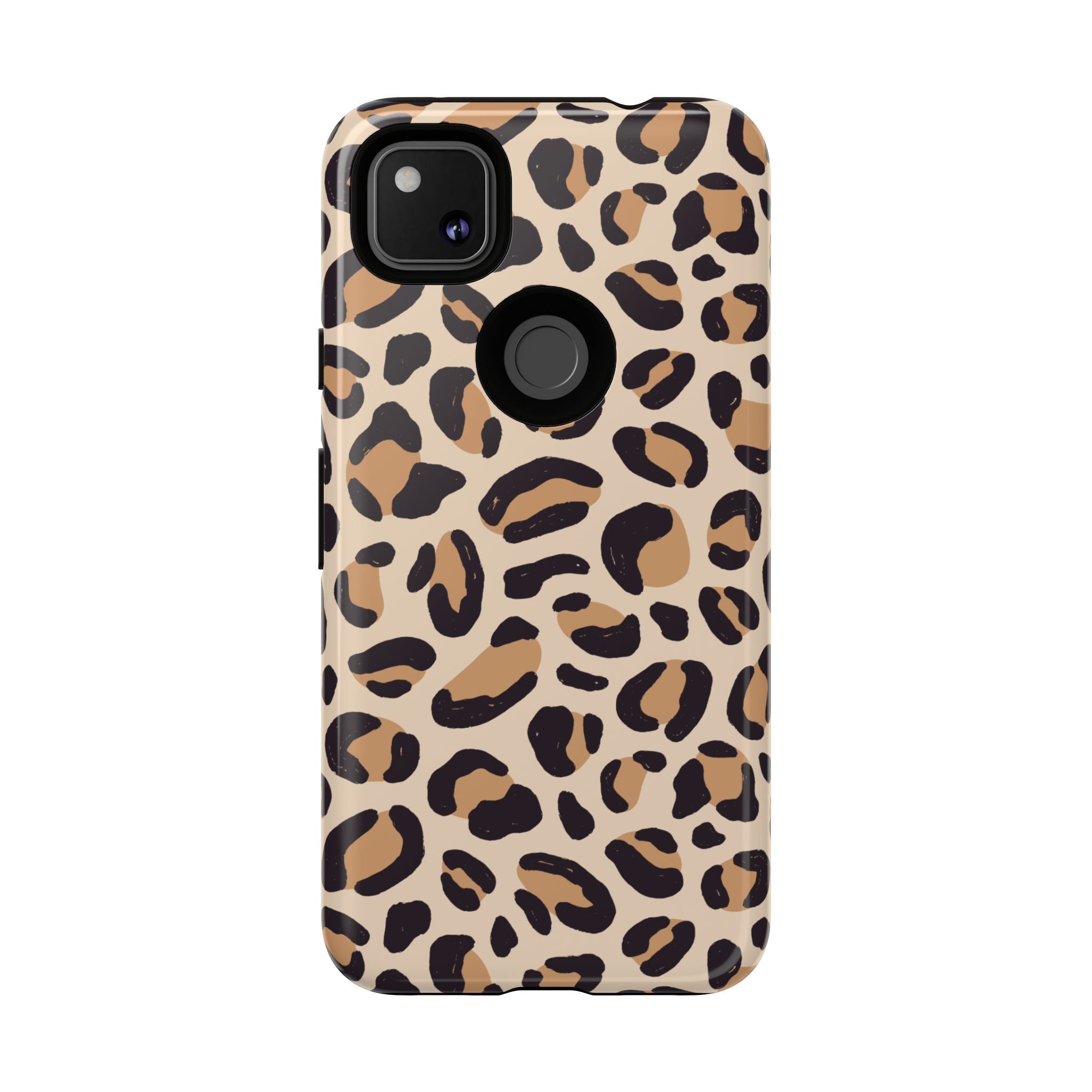 Leopard Print Tough Phone Case — Stylish Protective Phone Cover