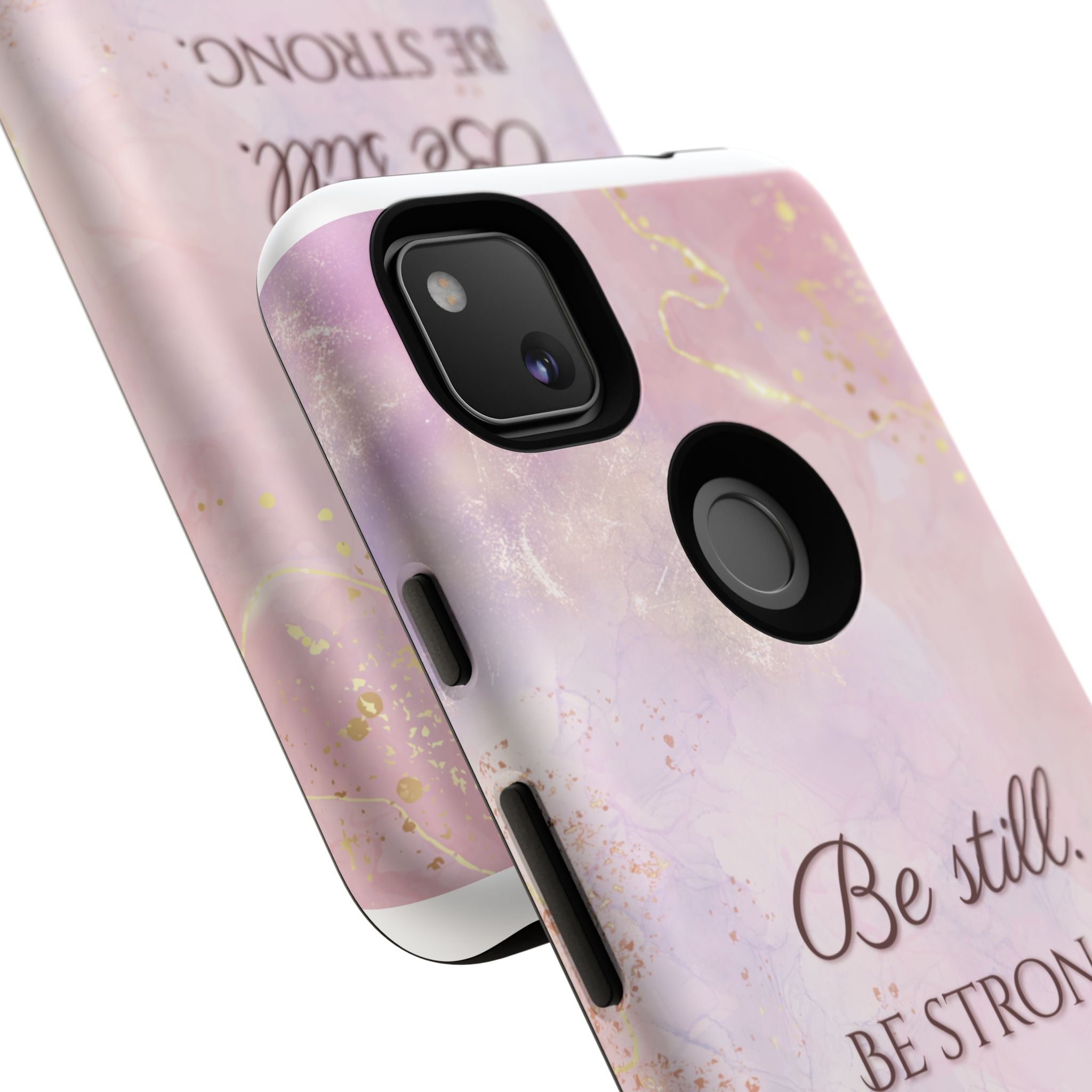 Be Still, Be Strong Marble Phone Case