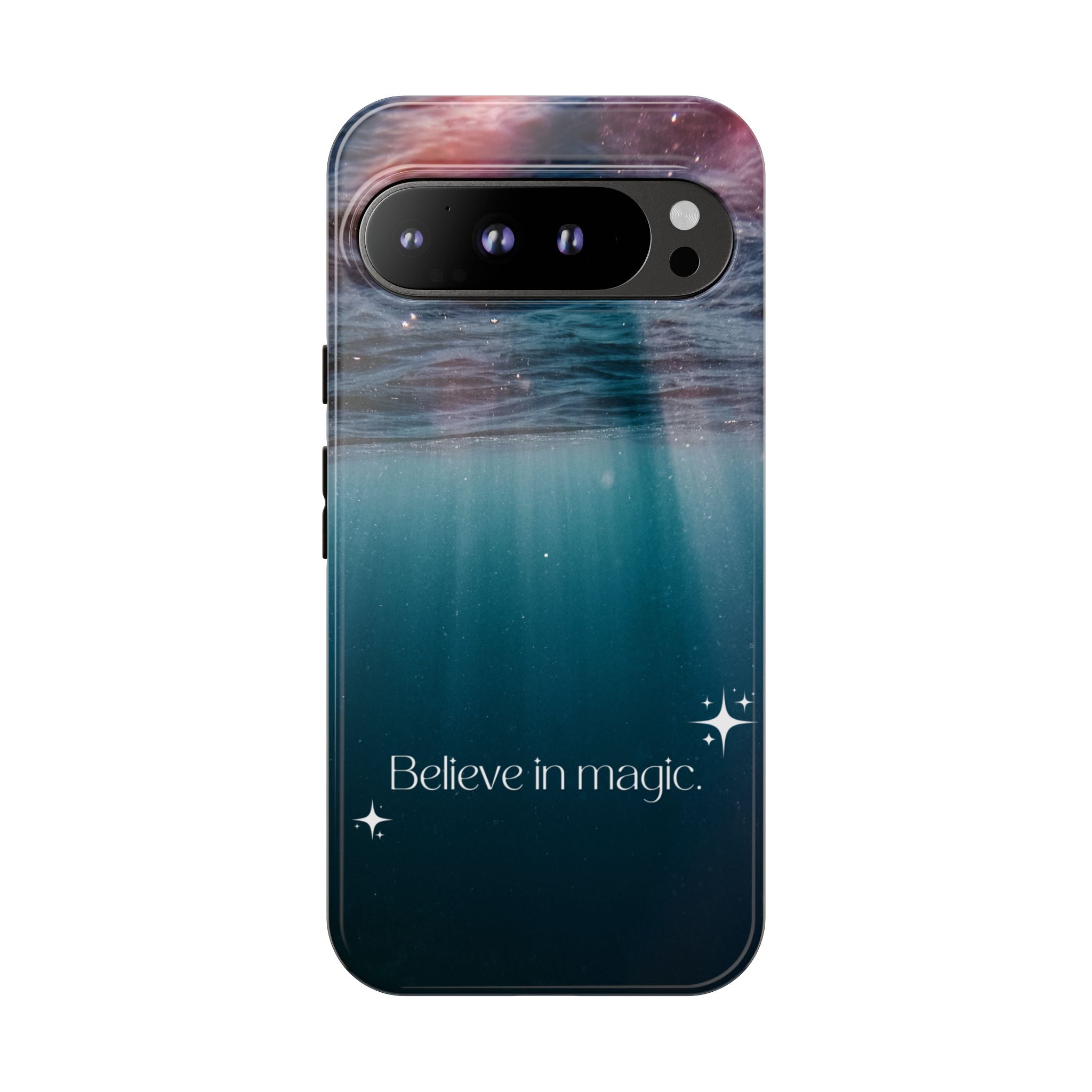 Believe in Magic Phone Case — Galaxy Ocean Phone Case