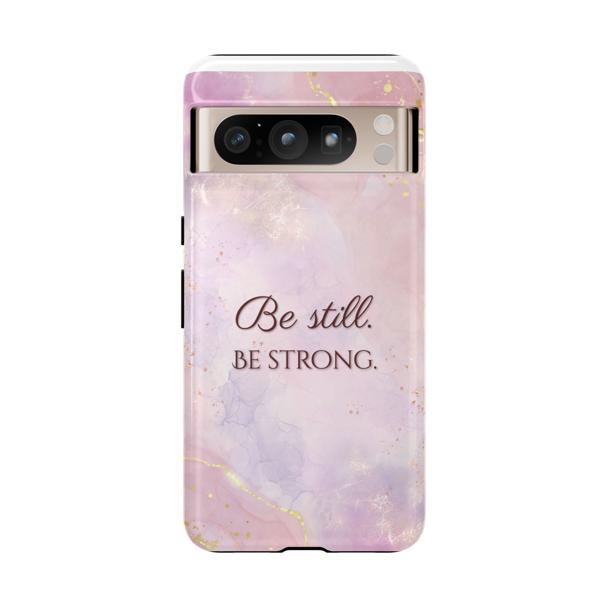 Be Still, Be Strong Marble Phone Case