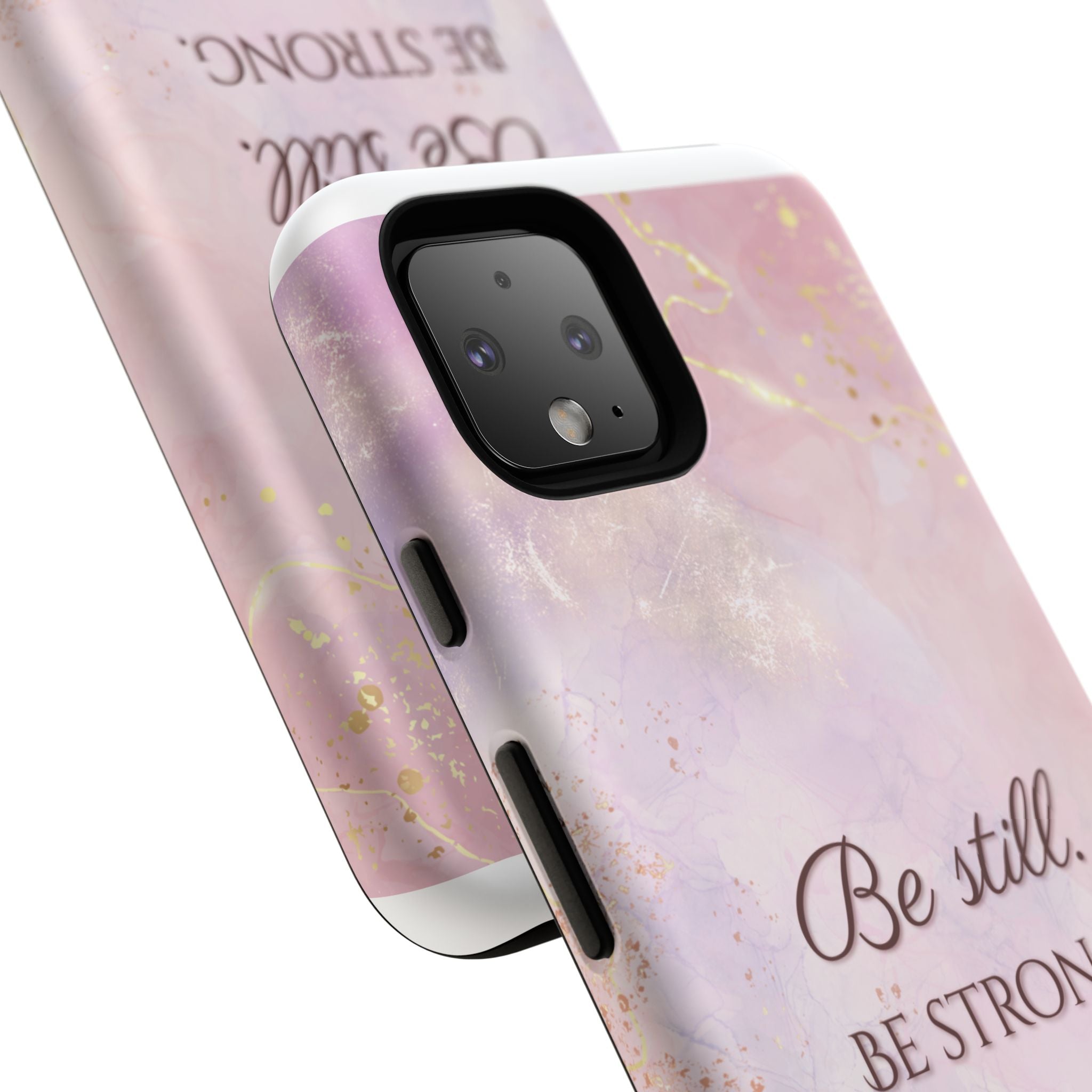 Be Still, Be Strong Marble Phone Case