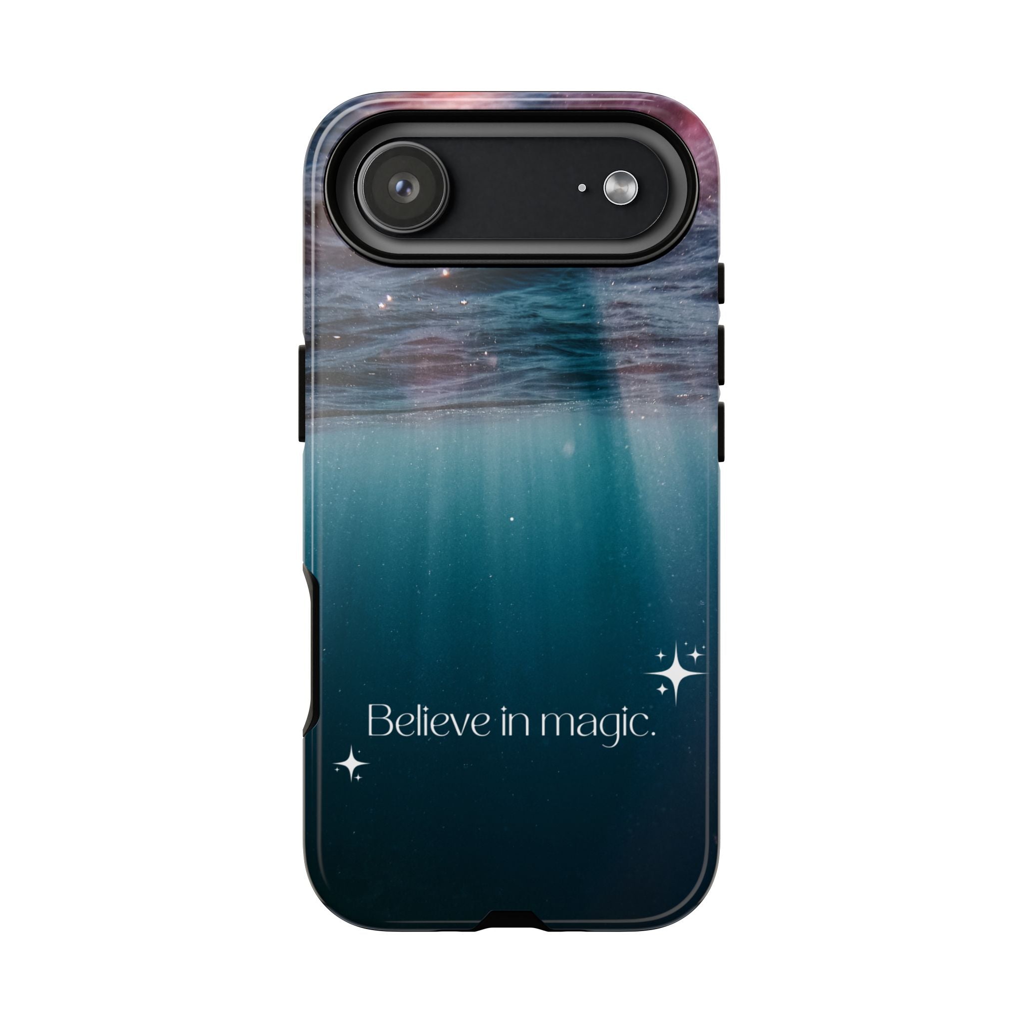 Believe in Magic Phone Case — Galaxy Ocean Phone Case