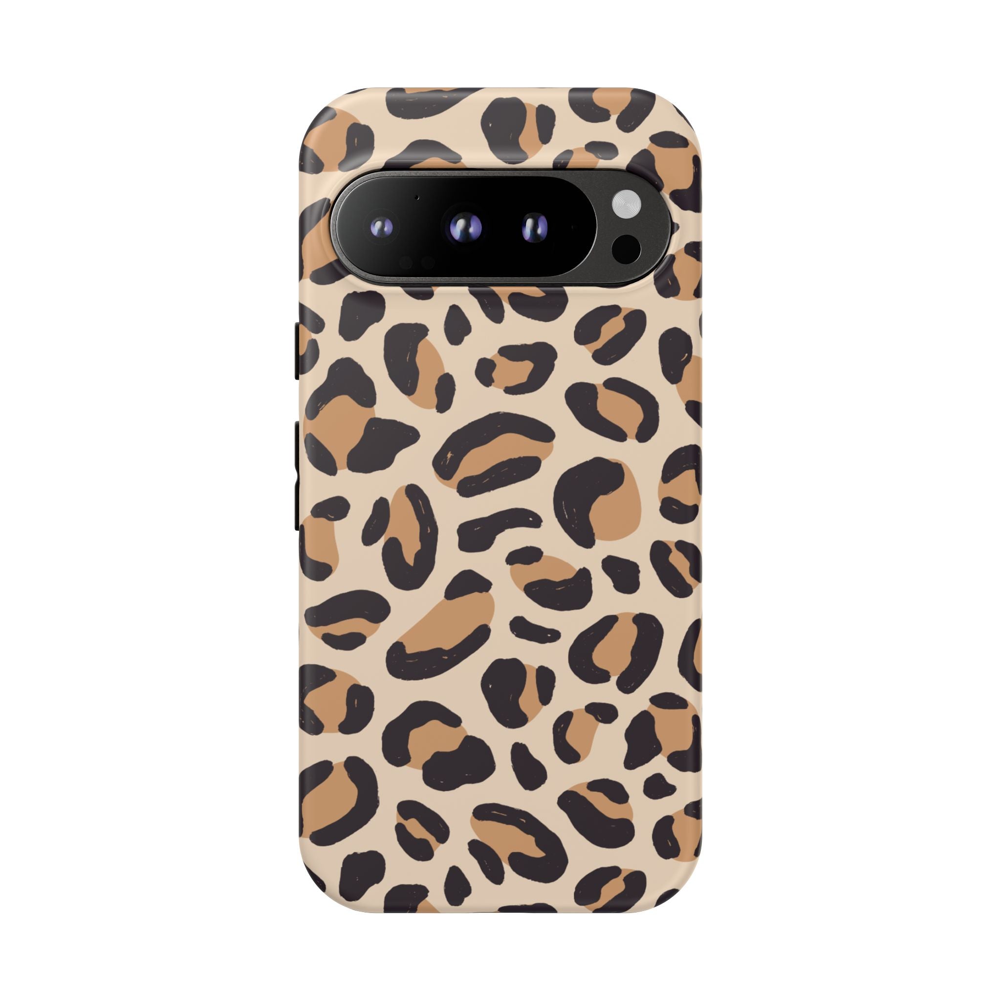 Leopard Print Tough Phone Case — Stylish Protective Phone Cover