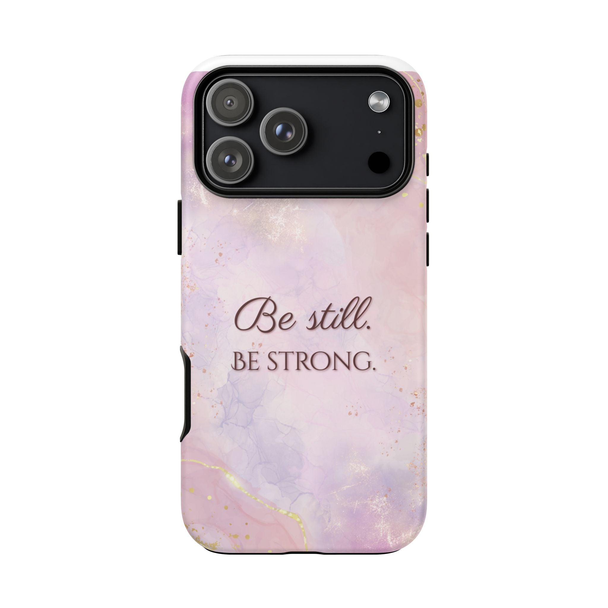 Be Still, Be Strong Marble Phone Case