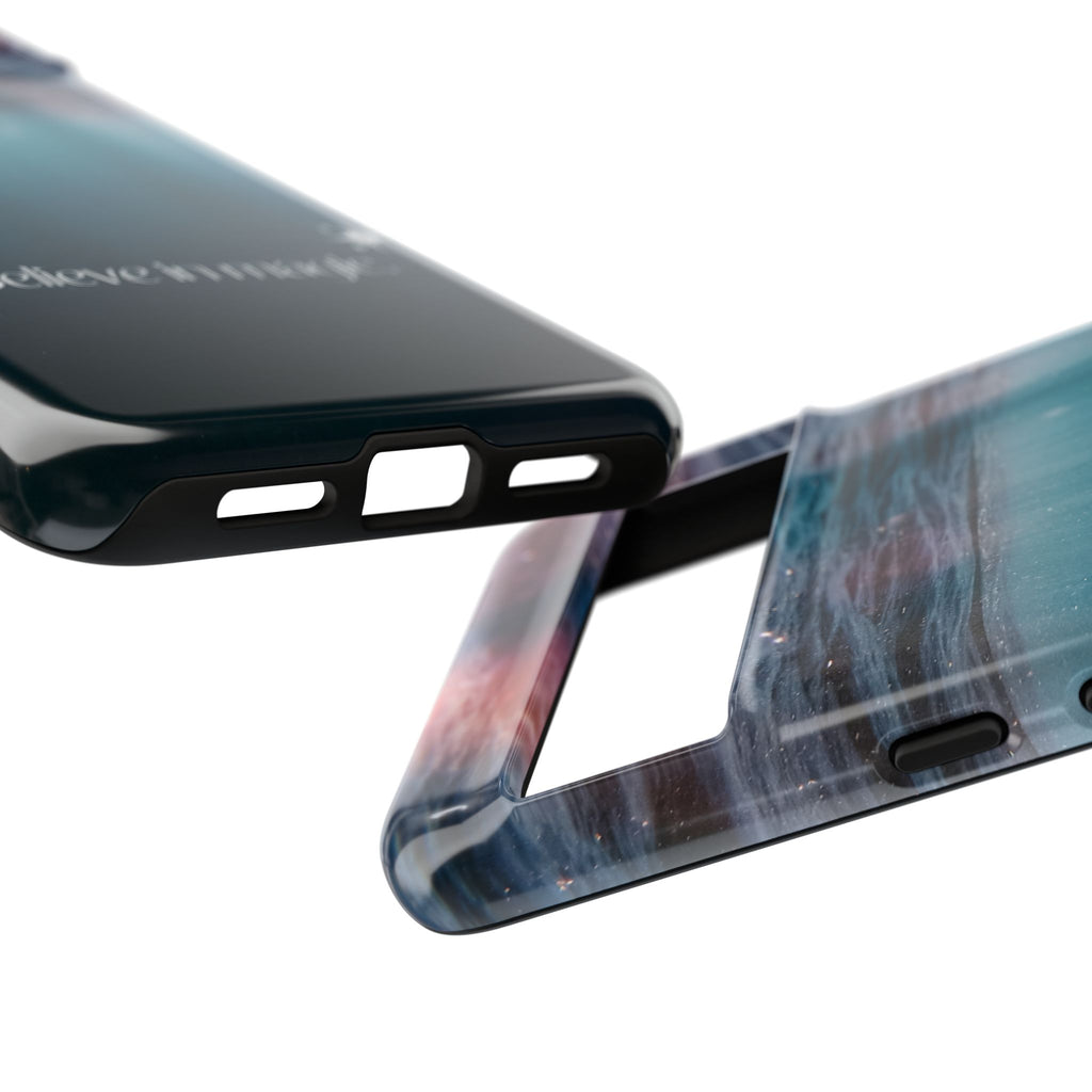 Believe in Magic Phone Case — Galaxy Ocean Phone Case