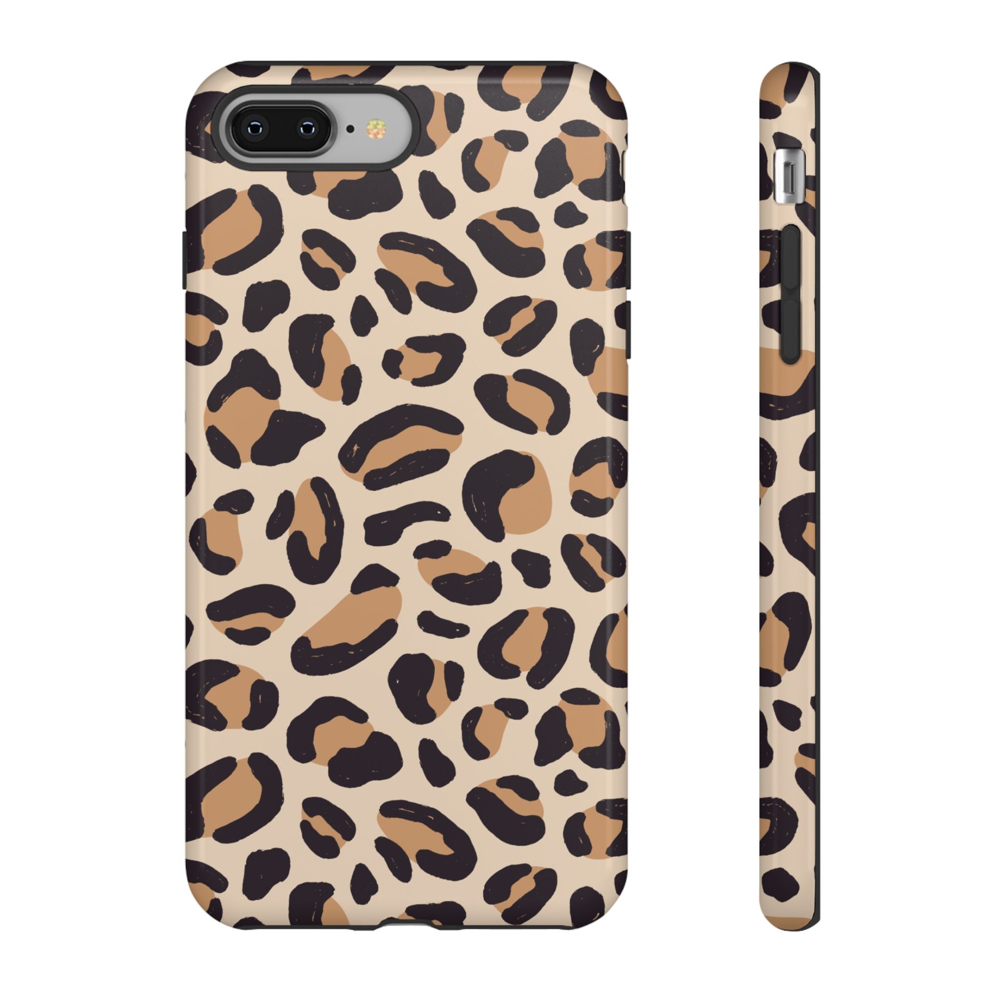 Leopard Print Tough Phone Case — Stylish Protective Phone Cover