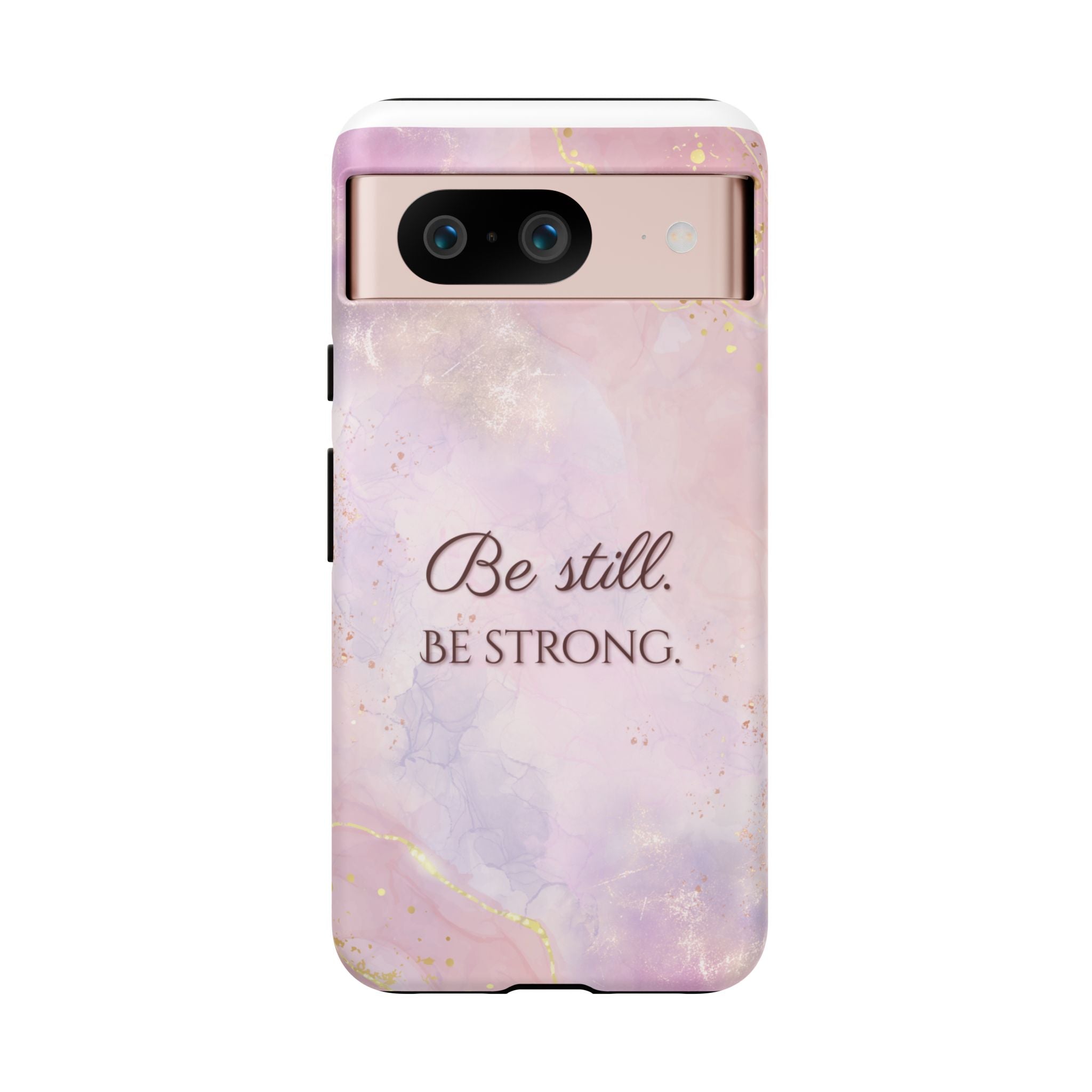 Be Still, Be Strong Marble Phone Case