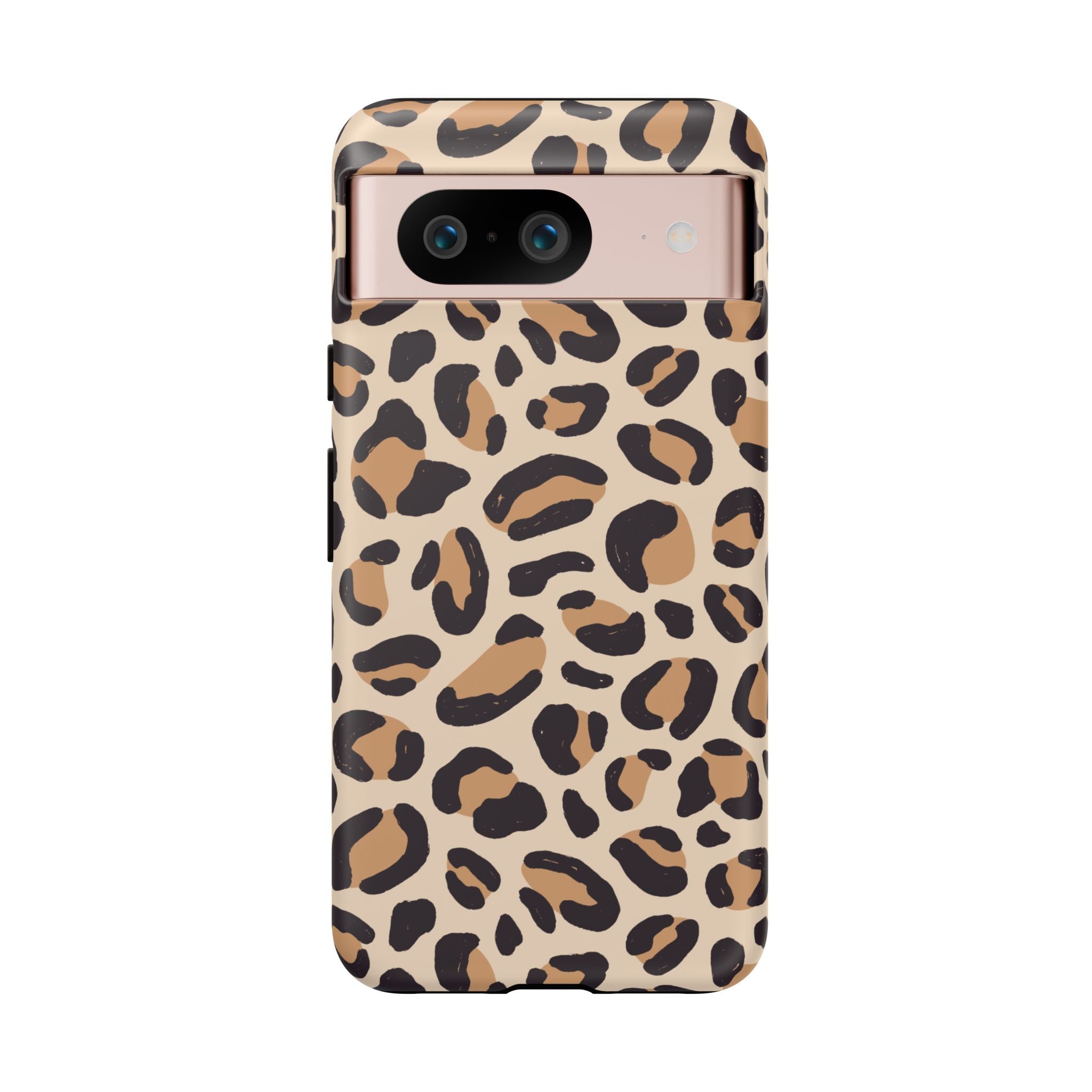 Leopard Print Tough Phone Case — Stylish Protective Phone Cover