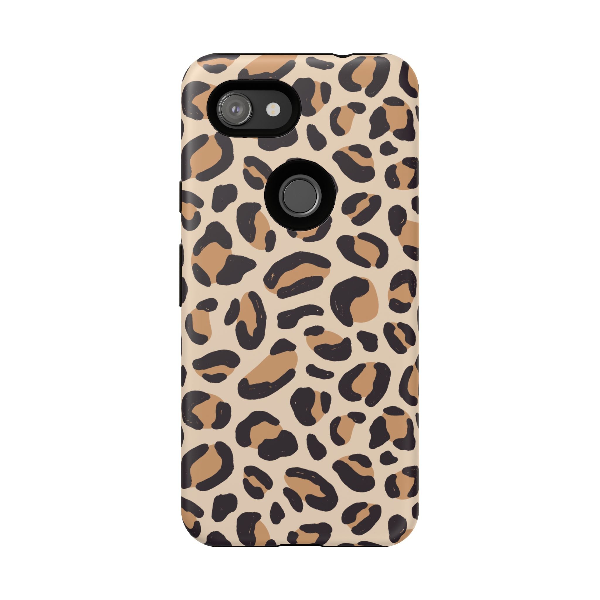 Leopard Print Tough Phone Case — Stylish Protective Phone Cover